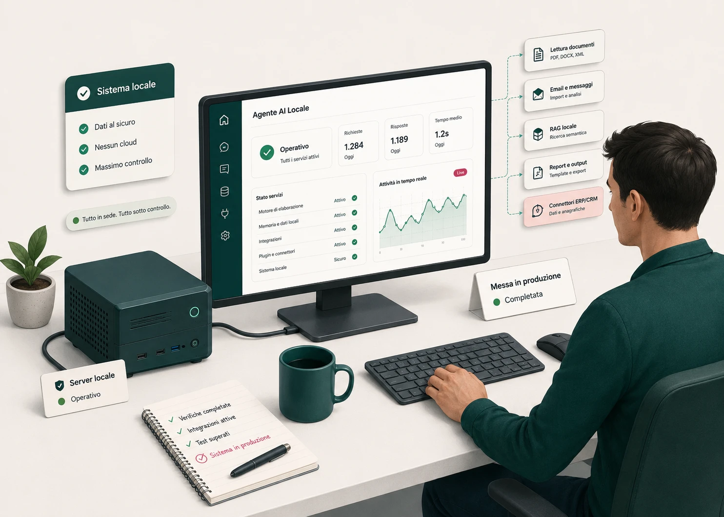 Messa in produzione di Agentic Hub